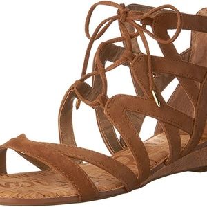 Sam Edelman Dawson Wedge Sandals gladiator 9.5